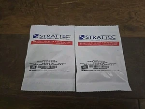 2x OEM Sealed Bag Chevy GM 23372322 B111 Key Blade Circle Plus + Chip Strattec - Picture 1 of 6