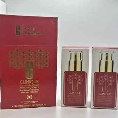 CLINIQUE Lunar New Year 2 PC Set Dramatically Different  Lotion 2 X4.2 oz Sealed - Image 1 of 3
