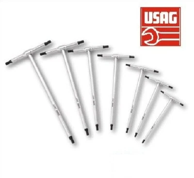 SERIE SET KIT CHIAVI A T ESAGONALI USAG 280 T/SE7 CHIAVE ESAGONALE PROFESSIONALI - Immagine 1 di 4