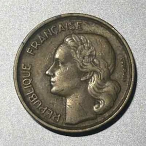 1952 10 Francs Guiraud France Very Nice Circulated Condition Ungraded - Picture 1 of 4