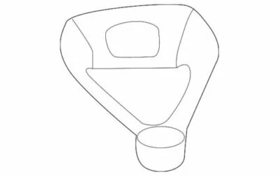 Крышка колеса подлинная Hyundai 2013-2015 Elantra GT 17 дюймов 52973-A5570 - Изображение 1 из 2