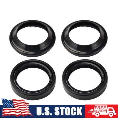 Kit de vedações de óleo de poeira para garfo para Yamaha YZF-R1/R6 YZF600R WR200 XV650/XVS650 V-Star - Imagem 1 de 4