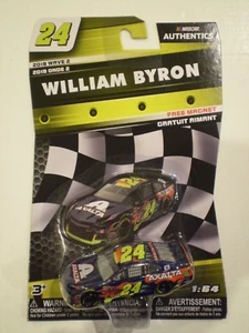 NASCAR AUTHENTICS 2018 Wave 2 *WILLIAM BYRON #24* Axalta Car with Magnet - Picture 1 of 1