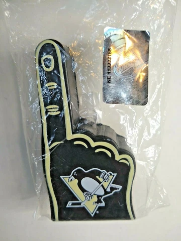 Pittsburgh Penguins #1 Fan Antenna Topper /Necklace Dangler 3.5 Inches  New Cover