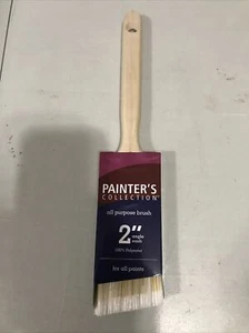 2” Trim All Purpose Brush 100% Polyester All Paint Purpose (2-M-101) - Picture 1 of 5