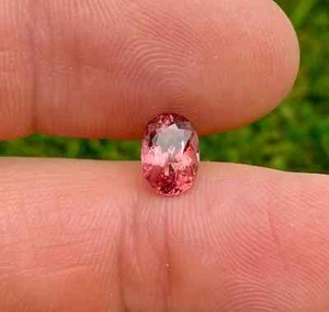 1.65 Ct Natural Tourmaline gemstone, Oval cut, 8.5x64.5 mm, Afghanistan - Picture 1 of 5