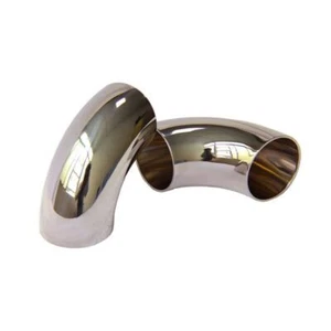 1Pcs 6" Weld Stainless Steel 316 Sanitary 90 Degree OD 152mm Elbow Pipe Fitting - Picture 1 of 4