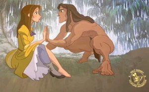 Disney Limited Edition 300/330 Character Cel from Tarzan (1999) with COA - Picture 1 of 6