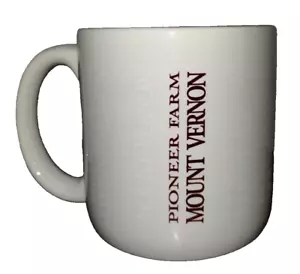 Mount Vernon Pioneer Farm Large Coffee Mug - Picture 1 of 8