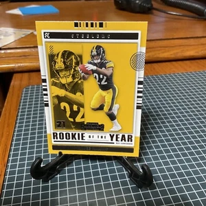 2021 PANINI CONTENDERS NAJEE HARRIS ROOKIE OF THE YEAR CARD - Picture 1 of 9