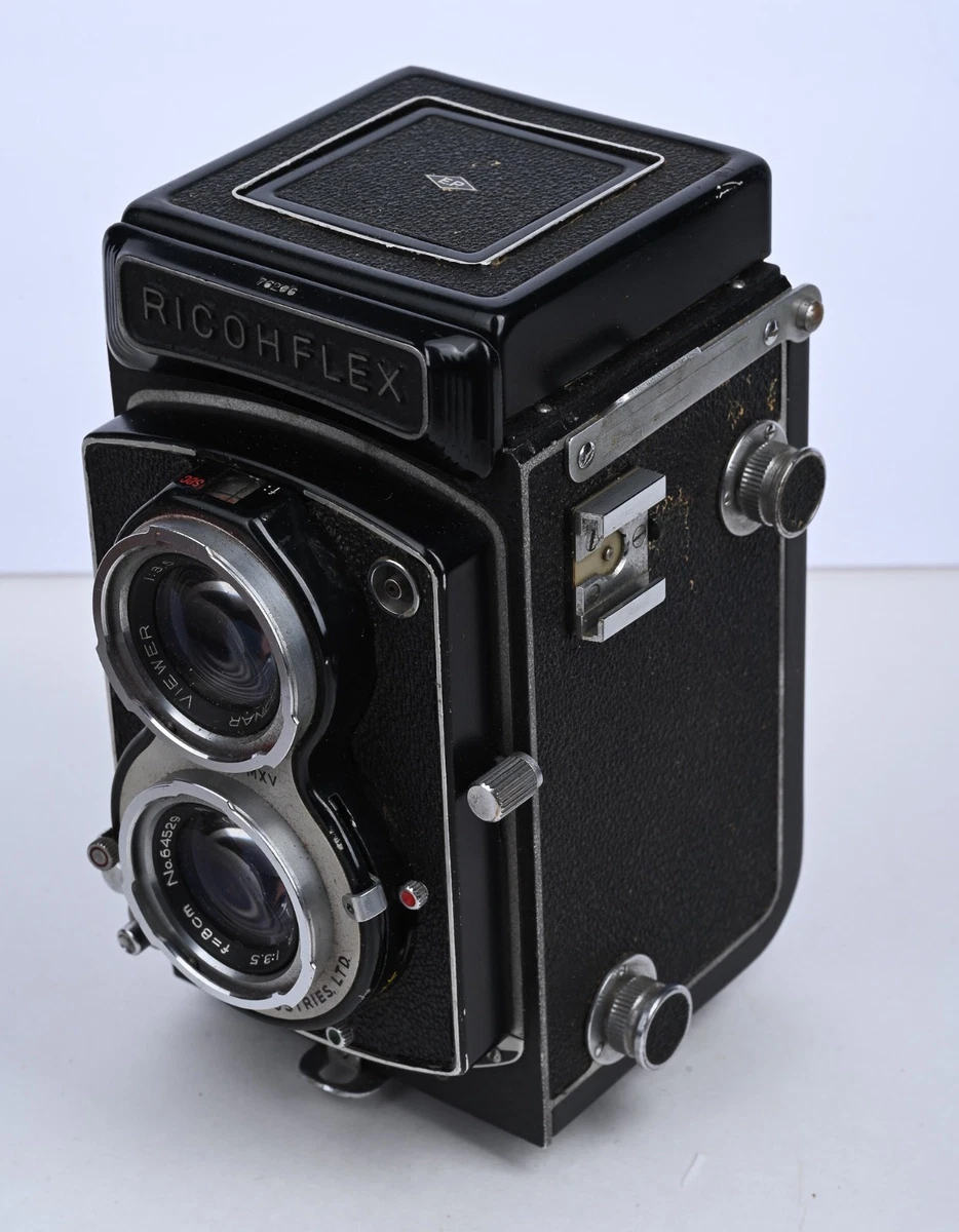 RICOHFLEX二眼レフ RIKEN RICONAR F3.5 f=8cm RICOHFLEX二眼レフ RIKEN