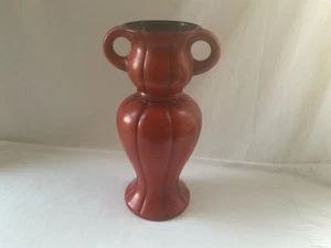 Vintage Red Orange Vase Royal Haeger 12” Tall - Picture 1 of 4