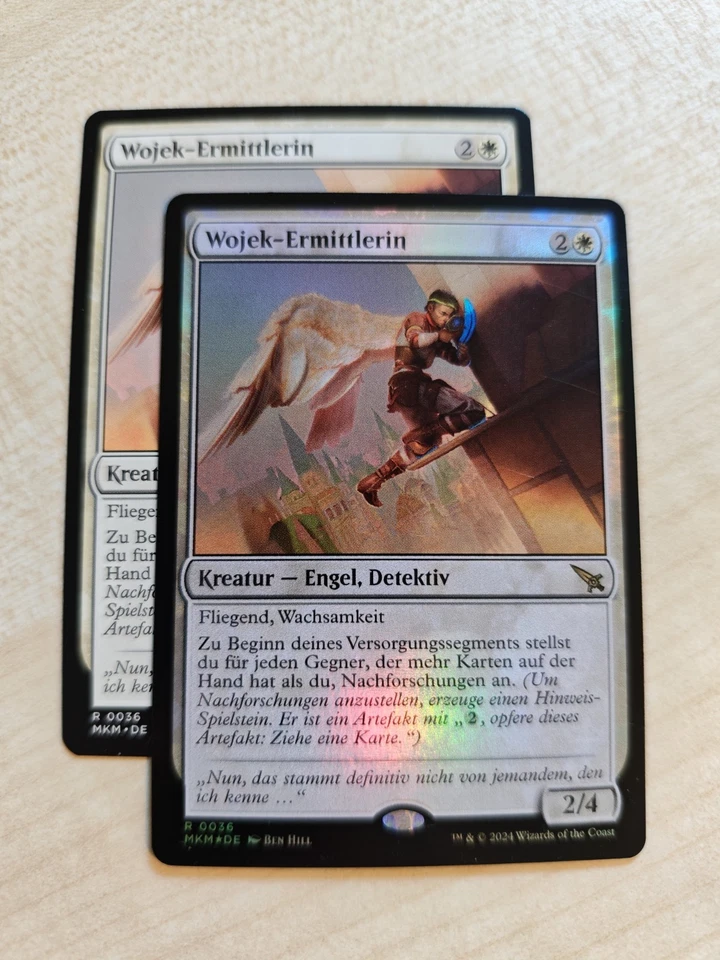 2x MTG MAGIC THE GATHERING MURDERS AT KARLOV MANOR [1x FOIL] Wojek-Ermittlerin - Bild 1 von 1