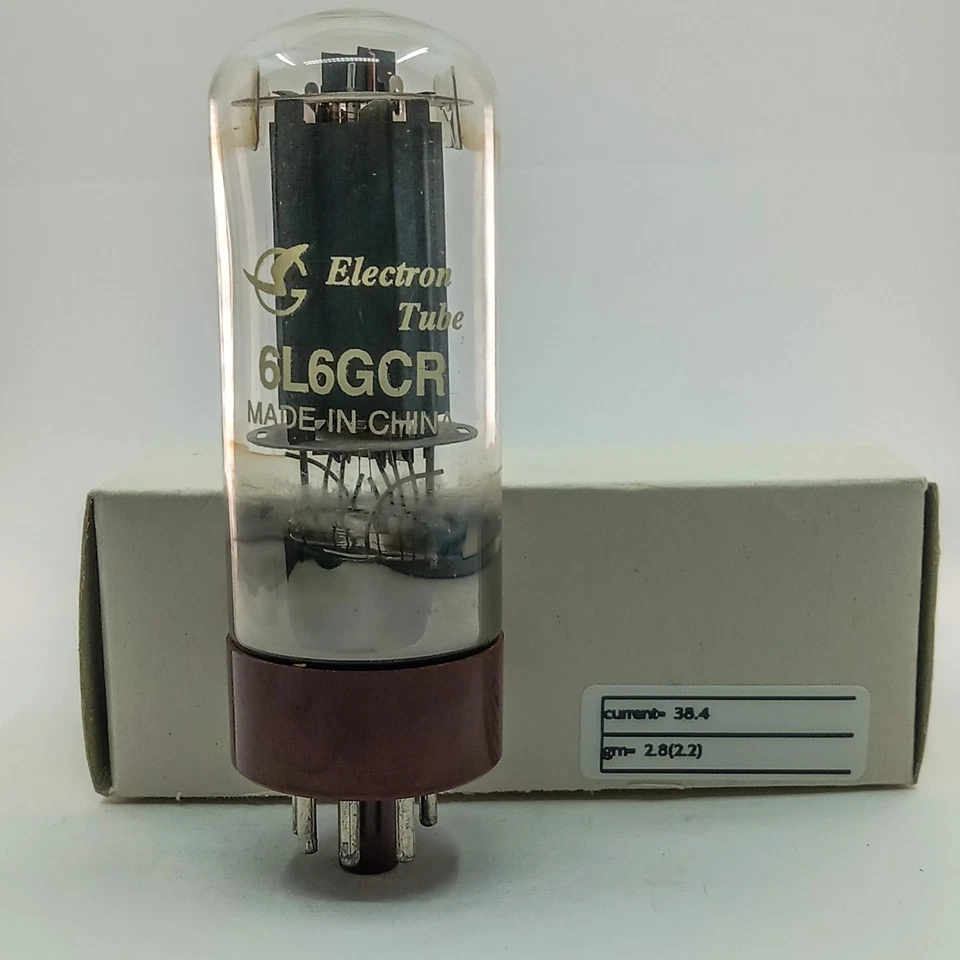 Nuevo de Lote Antiguo SHUGUANG 6L6GC/ACTUAL PROBADO @ 400V  Foto 1 de 1