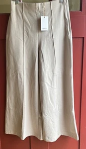 Pantalones Ponte Quince Para Mujer Crudo Ultra Elásticos Pierna Súper Ancha Talla L Nuevos con Etiquetas - Imagen 1 de 10