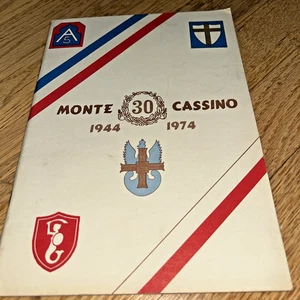 MONTE CASSINO 1944 - 1974 Reunion Book - VETERANS OF 2nd POLISH CORPS - Picture 1 of 14