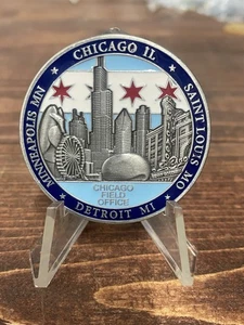 Moneda Desafío Oficina de Campo de Chicago Servicio de Seguridad Diplomática - Departamento de Estado. - Imagen 1 de 3