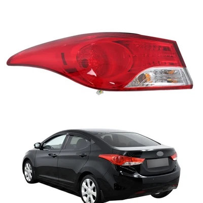 Tail Lights Tail Lamps For Hyundai Elantra 2011 2012 2013 Halogen Driver Left - Image 1 of 4