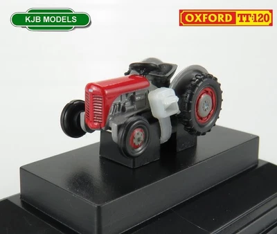 TT Gauge Oxford Diecast 1:120 120TEA002 Ferguson TEA Red Farm Tractor - Image 1 of 4