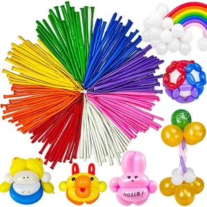 260 Globos, Globo Largo Animal Torcedor Globos para Nacimiento Forma Animal... - Imagen 1 de 6