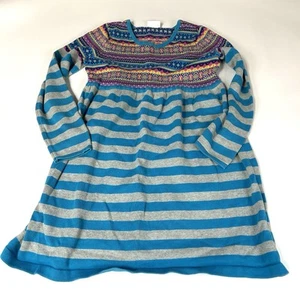 Hanna Andersson Little Girls Sweater Dress Size 160 14-16 Long Sleeve Knit #2919 - Picture 1 of 8