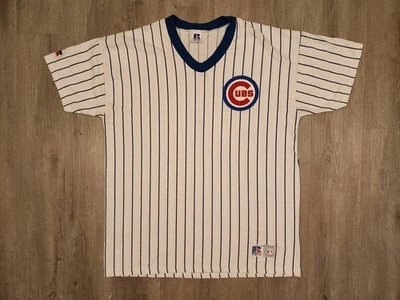 Camiseta deportiva vintage de los Chicago Cubs para hombre talla XL 90 Russell Athletic Foto 1 de 4