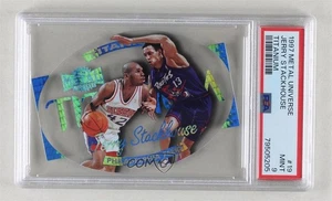 1997-98 Metal Universe Titanium Jerry Stackhouse #19T PSA 9 MINT - Picture 1 of 3