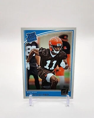 2018 Panini Donruss Rated Rookie Antonio Callaway No. 341 - Image 1 of 2
