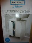 2 Door Under Sink Bathroom Storage Cabinet Undersink Cupboard=(F)Free UK POST