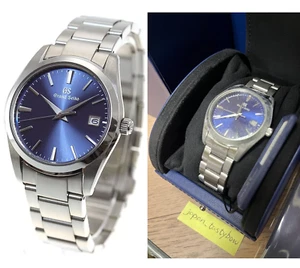 GRAND SEIKO SBGX265 Heritage Collection Blue Watch Men New Box - Picture 1 of 8