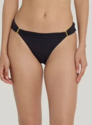 $126 Melissa Odabash женщин черный Positano бикини низ купальный костюм размер 4 - Изображение 1 из 3