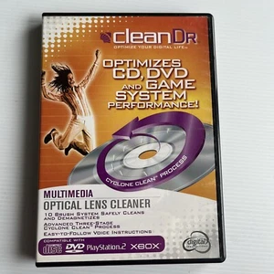 Clean Dr Multimedia Optical Lens Cleaner CD DVD Games 2004 Digital Innovation - Afbeelding 1 van 5
