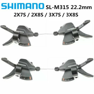 Shimano Altus SL M315 14/21/24 Speed MTB Bike Bicycle Shifter Trigger levers Set - Image 1 of 4