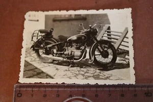 tolles altes Foto - Oldtimer Motorrad Marke AWO   - 50-60er Jahre ? DDR - Picture 1 of 5