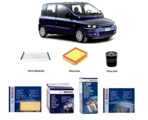 Kit Filtri Tagliando Bosch per Fiat Multipla 1.6 Blu Natural Power GAS - Imagen 1 de 9