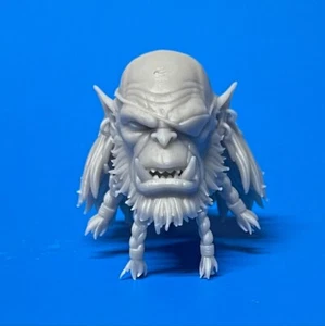 Verwendung mit mythischen Legionen ML 1:12 Ork Captain Eye Patch maßgeschneiderter Harzkopf - Bild 1 von 3