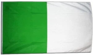 Fahne Streifen grün weiß Flagge grüne Hissflagge 90x150cm - Bild 1 von 1