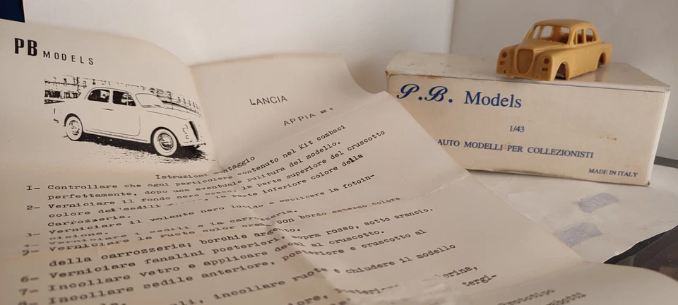 Lancia Appia II serie kit PB Model 1/43  - Immagine 1 di 1