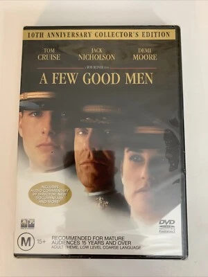 A Few Good Men (DVD, 1992) Demi Moore, Tom Cruise Region 4  NEW - Image 1 of 2