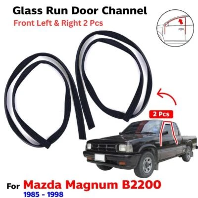 For Mazda B-Series B2200 Truck 1985-98 Window Glass Run Channel Front LR c686 Foto 1 de 4