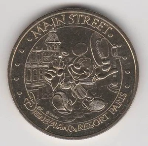 A-- 2004 TOKEN MEDAILLE MONNAIE DE PARIS -- 77 N°7 DISNEYLAND MAINSTREET MICKEY - Picture 1 of 2