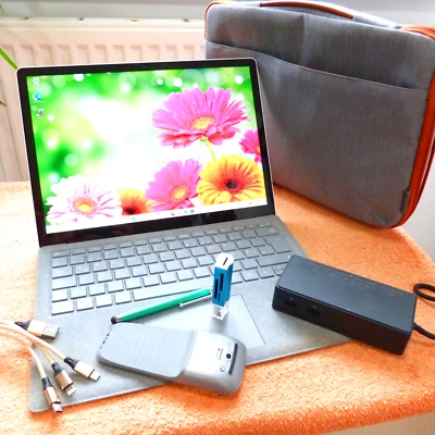 MS Surface Laptop 2 POWER METALL 13 Zoll 2K TOUCH l Windows 11 8GB RAM i5 EXTRAS - Bild 1 von 4