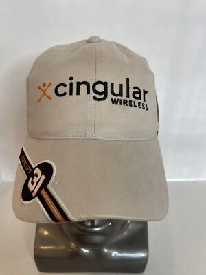Vintage NASCAR Cingular Wireless Robbie Gordon RCR Racing #31 SnapBack - Image 1 of 4