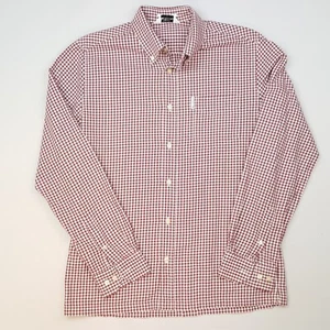 Ben Sherman Mens Oxford Shirt Gingham Medium (Slim) Modern Fit Check PRISTINE - Picture 1 of 14