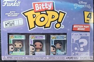 Funko Bitty Pop! Disney Princess Mini Collectible Toys - Peasant Belle 4 Pack