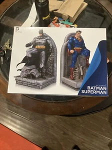 Batman Superman Dc collectibles Book Ends - Picture 1 of 2