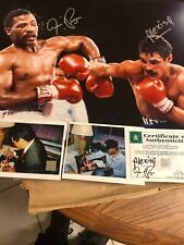 Autographed Alexis Arguello An Aaron Pryor 16x20 Photo SSG Certified Signed 