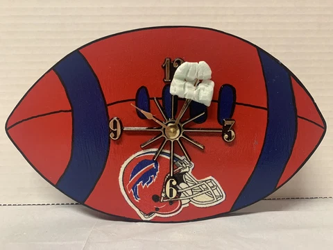 Buffalo Bills Hand Made Clock Cover