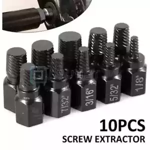 Set 10 Estrattori Viti Danneggiate Lega Acciaio Rimozione - Imagen 1 de 3