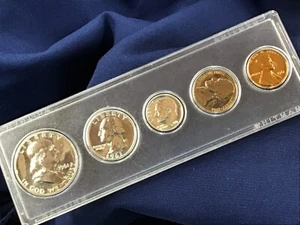1961 U. S Silver Proof Set in Whitman Lucite Holder E0613 - Picture 1 of 6